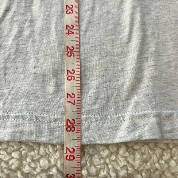 Minnie Mouse Gray Red Glitter "Gang' All Here" Tee Medium - Picture 9 of 9